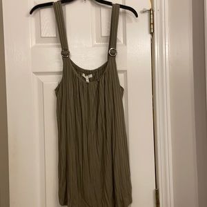 Moss green tank top